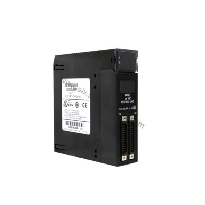 Figure 1: Front view of the GE IC693MDL655 Discrete I/O showing its physical design and enclosure.