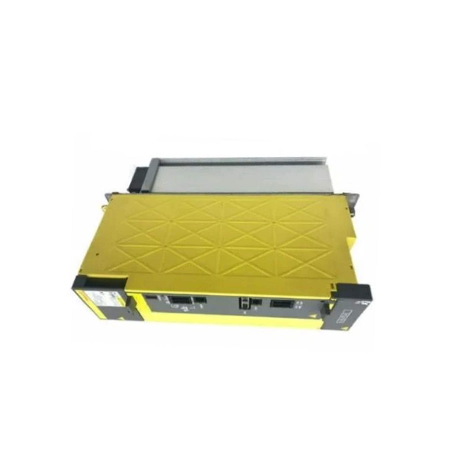 Figure 2: Technical layout and connection details for the FANUC A06B-6140-H011 industrial automation component.