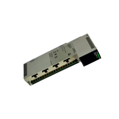Figure 2: Technical layout and connection details for the Schneider 140ARI03010C Analog.
