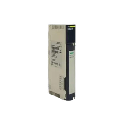 Figure 1: Front view of the Schneider 140CPS11100C Power Supply Module showing its physical design and enclosure.