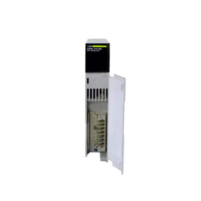 Figure 2: Technical layout and connection details for the Schneider 140CPS11400 Power Supply Module.