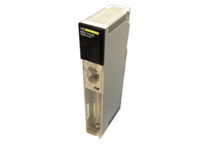 Figure 1: Front view of the Schneider 140CPU11303C 80186 showing its physical design and enclosure.