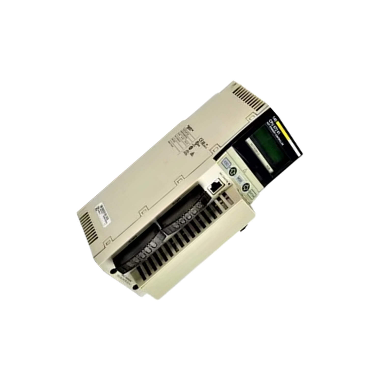 Figure 2: Technical layout and connection details for the Schneider 140CPU67261 Unity Processor.