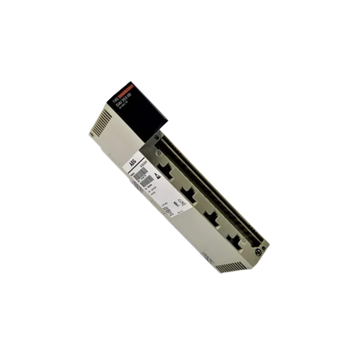 Figure 2: Technical layout and connection details for the Schneider 140DAI35300C Discrete input module.