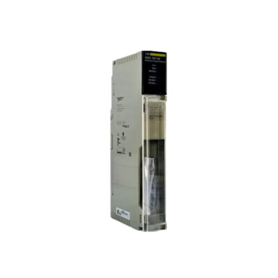 Figure 1: Front view of the Schneider 140NOC78100C Rack Mountable showing its physical design and enclosure.