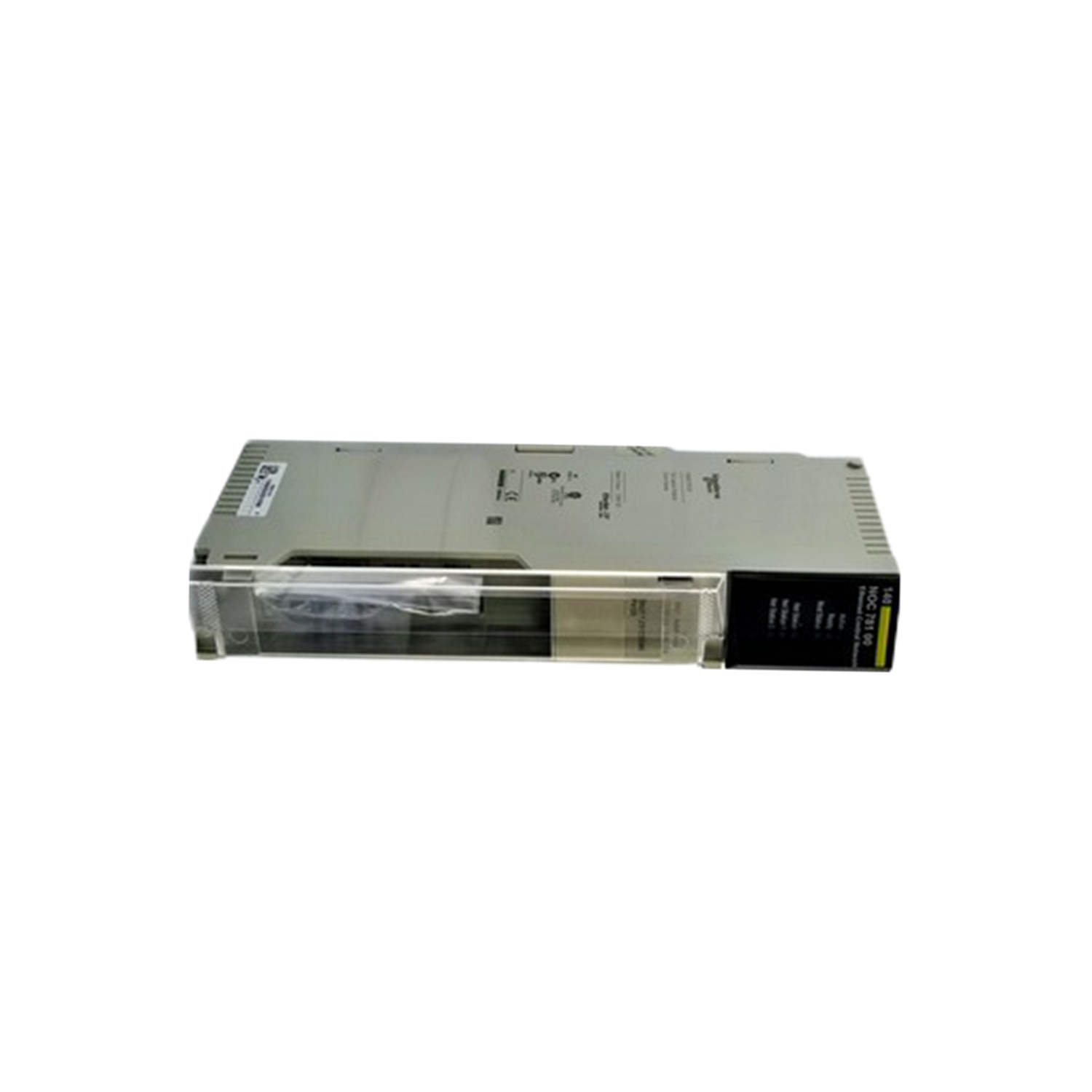 Figure 2: Technical layout and connection details for the Schneider 140NOC78100C Rack Mountable.