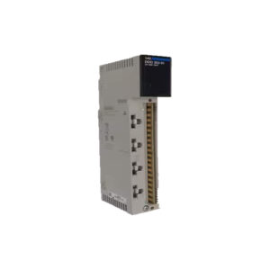 Figure 2: Technical layout and connection details for the Schneider 140NOE35100 Ethernet Module.