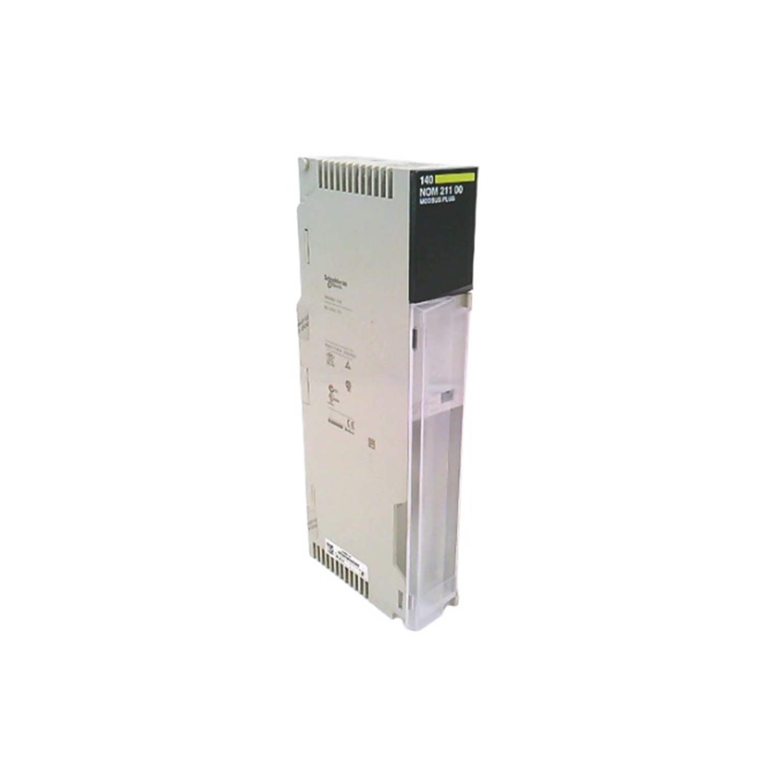 Figure 2: Technical layout and connection details for the Schneider 140NOM21100C DIO head-end adaptor.