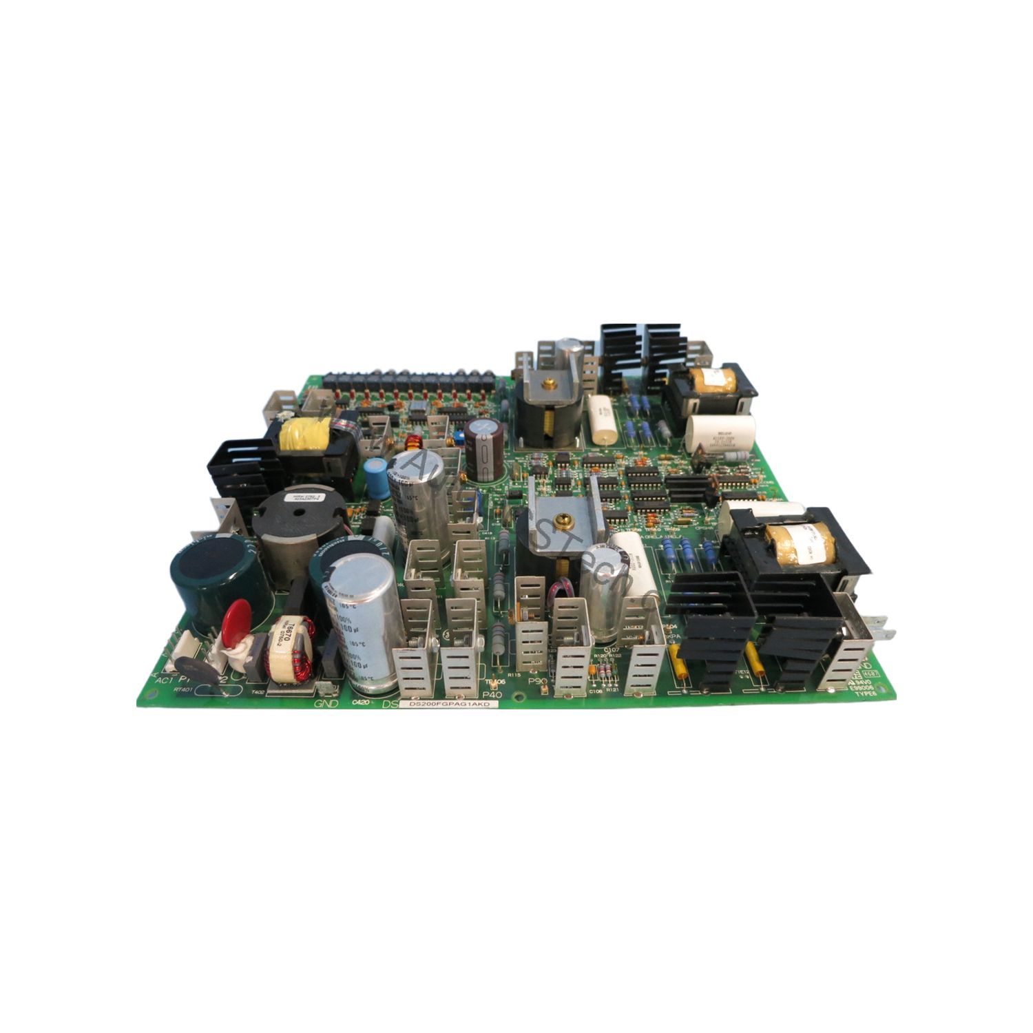 Figure 1: Front view of the GE DS200FGPAG1A industrial automation component showing its physical design and enclosure.