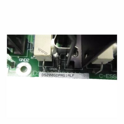 Figure 2: Technical layout and connection details for the GE DS200GDPAG1ALF industrial automation component.