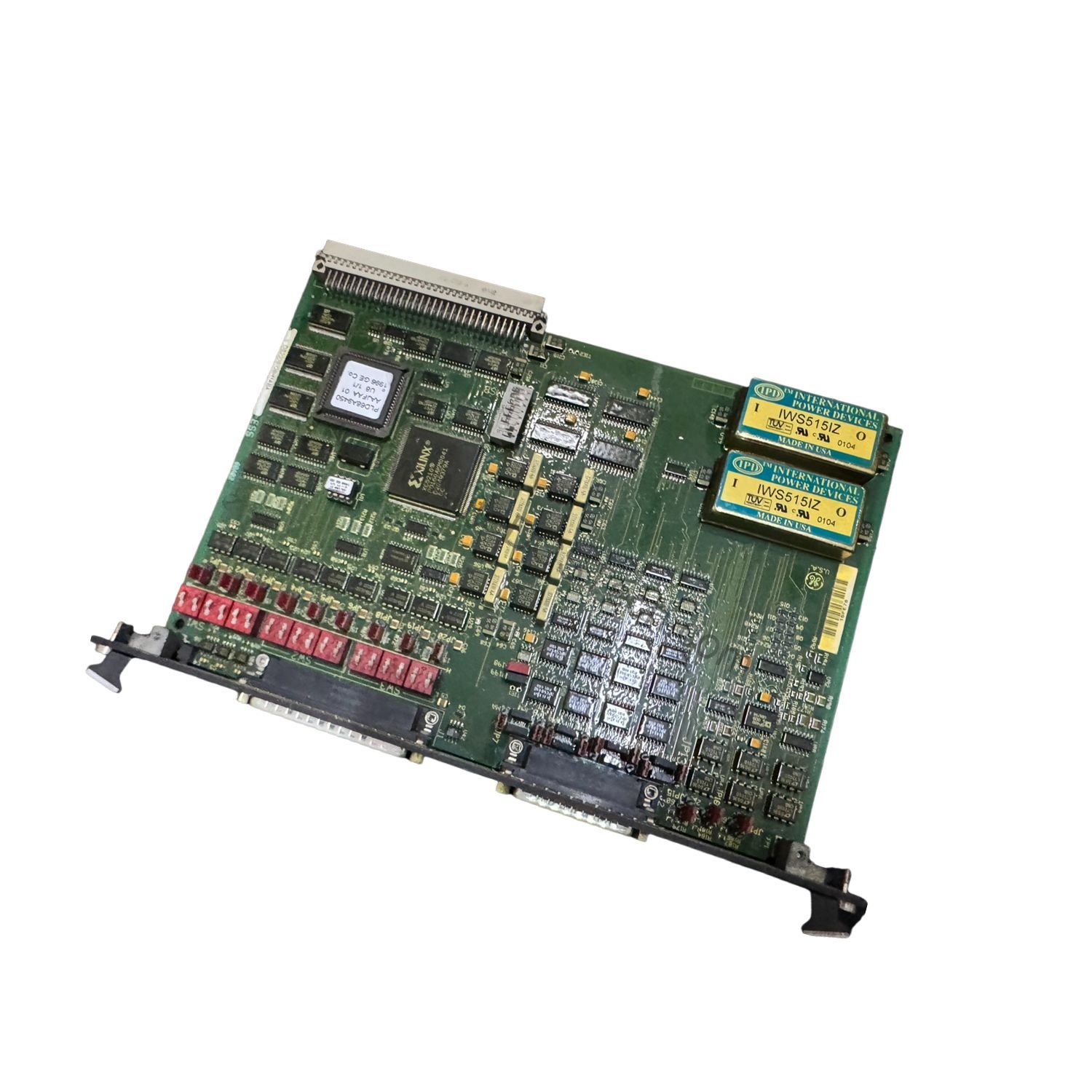 Figure 1: Front view of the GE DS200SIOBH1ABA industrial automation component showing its physical design and enclosure.