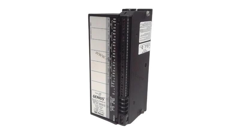 Figure 1: Front view of the GE IC660BBA106 industrial automation component showing its physical design and enclosure.