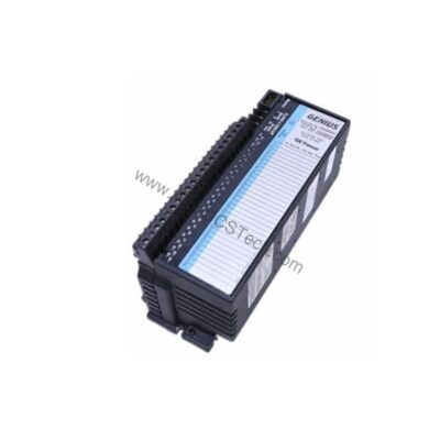 Figure 1: Front view of the GE IC660BBD026 industrial automation component showing its physical design and enclosure.