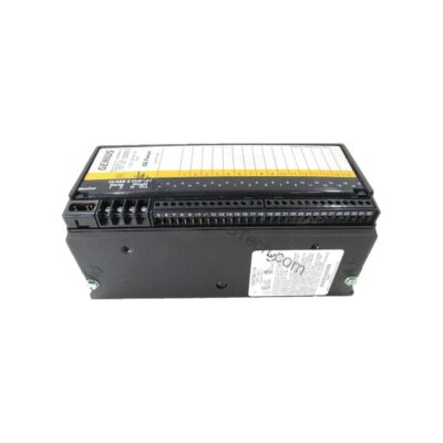 Figure 1: Front view of the GE IC660BBD110 industrial automation component showing its physical design and enclosure.