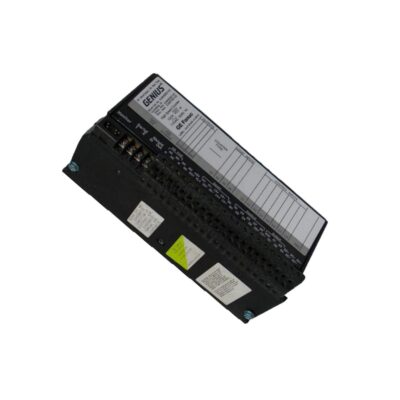 Figure 2: Technical layout and connection details for the GE IC660BBD120 industrial automation component.