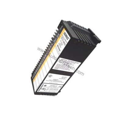 Figure 1: Front view of the GE IC660BBS102 industrial automation component showing its physical design and enclosure.