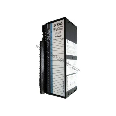 Figure 1: Front view of the GE IC660TBA104 industrial automation component showing its physical design and enclosure.