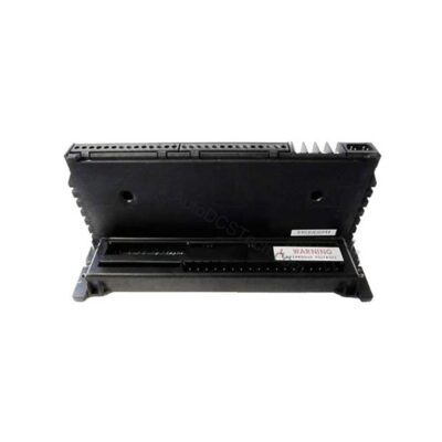 Figure 1: Front view of the GE IC660TBD110 industrial automation component showing its physical design and enclosure.