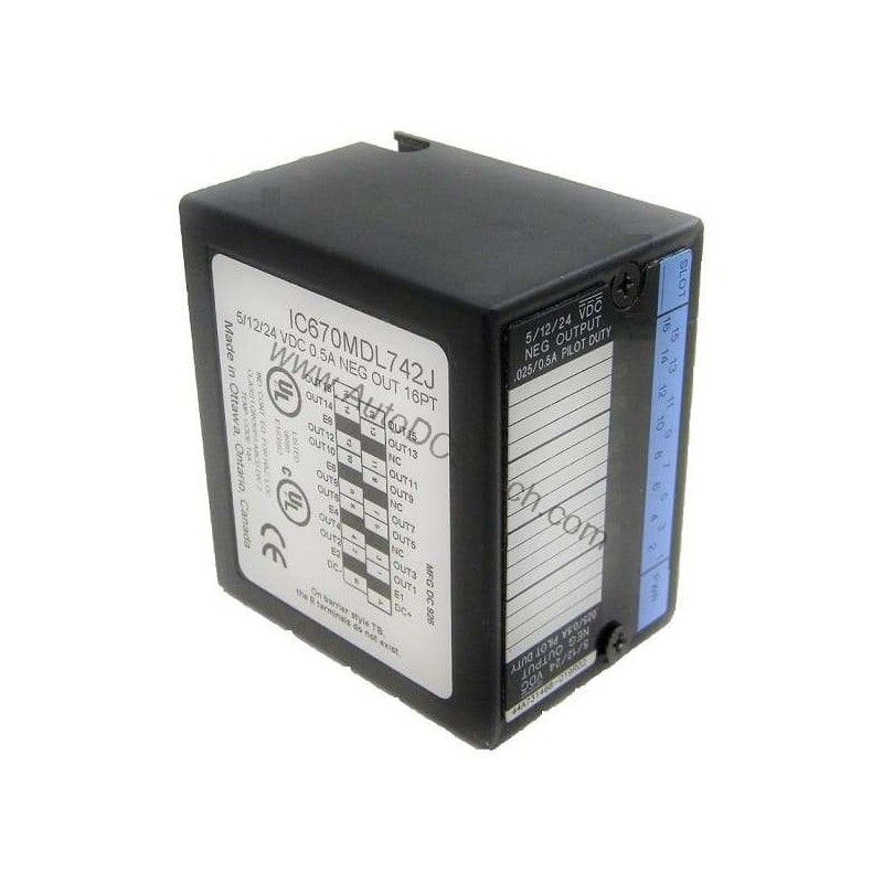 GE IC670MDL730 24VDC Fast Input Module for Field Control Systems