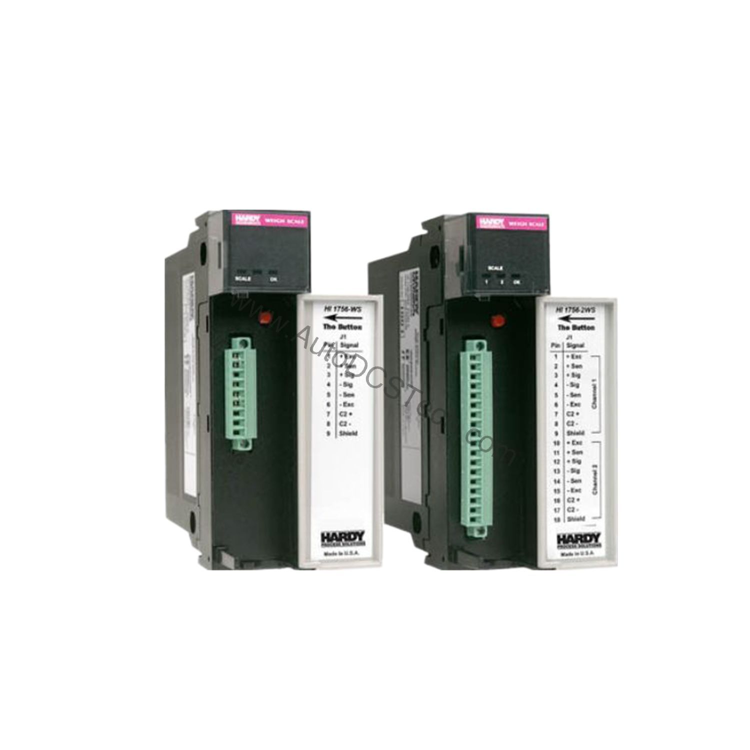 Figure 1: Front view of the Allen-Bradley 1756-L83ES industrial automation component showing its physical design and enclosure.