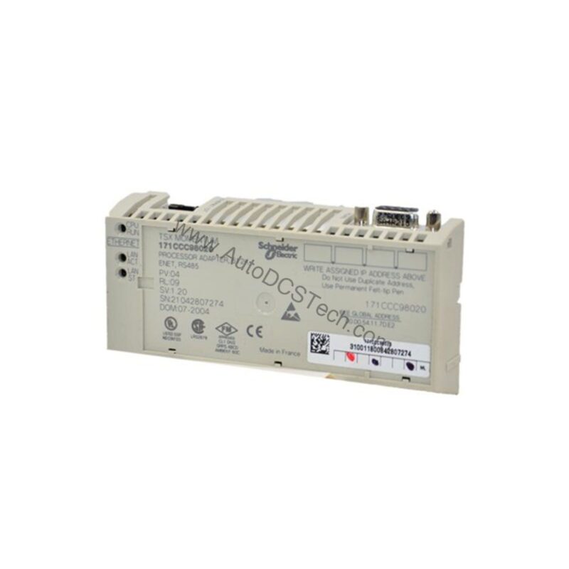 Schneider Modicon Momentum 171CCC98020 Processor Adaptor Module