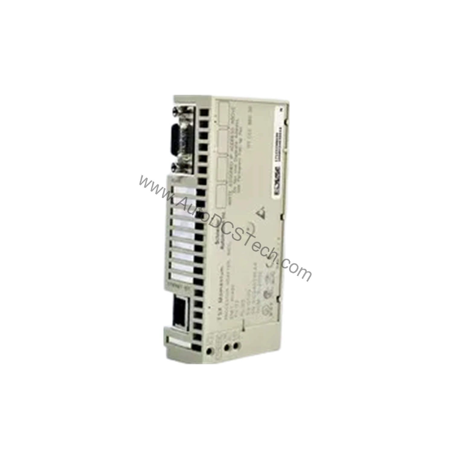 Figure 1: Front view of the Schneider 171CCC98030 industrial automation component showing its physical design and enclosure.