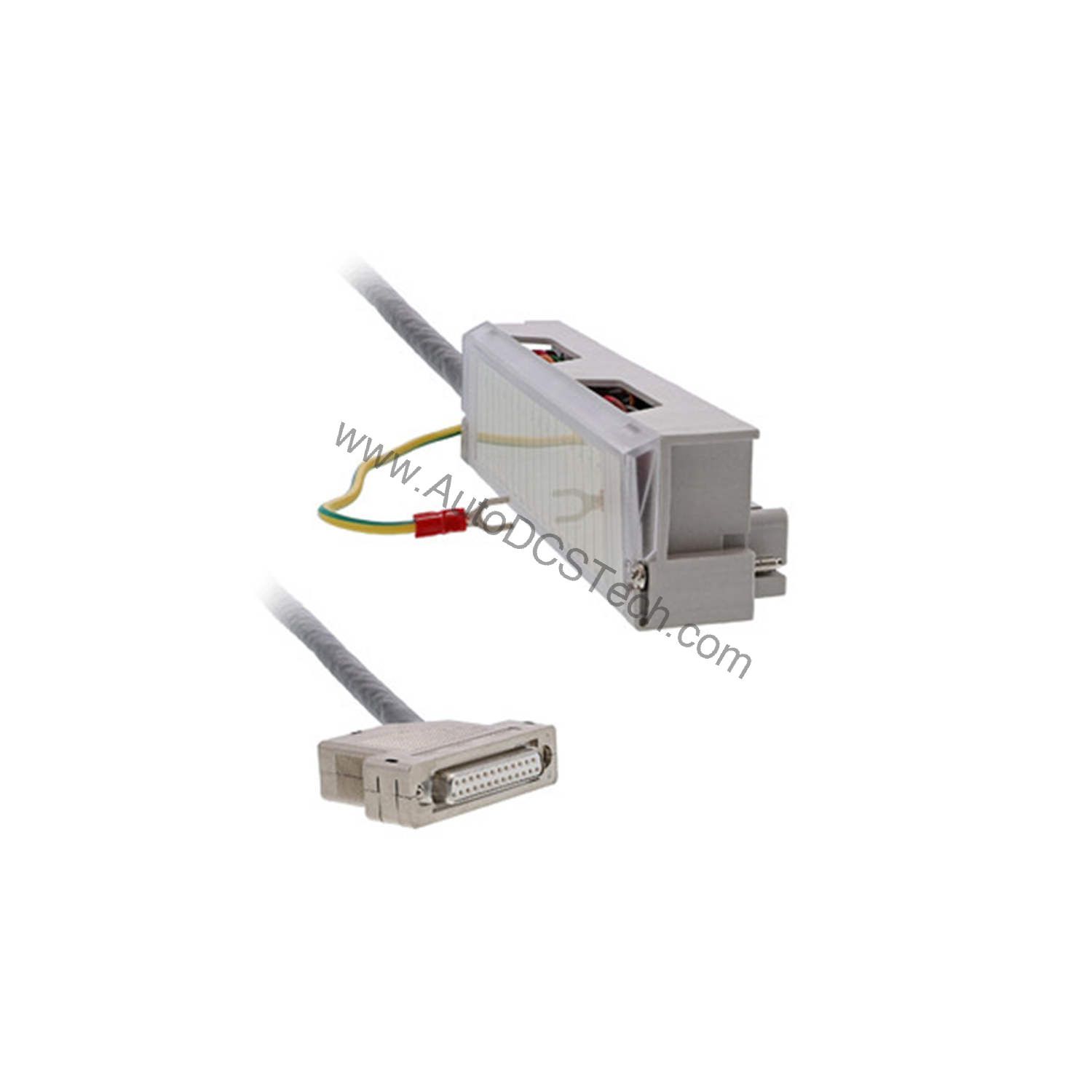Figure 2: Technical layout and connection details for the Schneider ABFM08S201 industrial automation component.