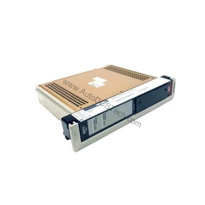 Figure 1: Front view of the Schneider AS-B875-001 industrial automation component showing its physical design and enclosure.