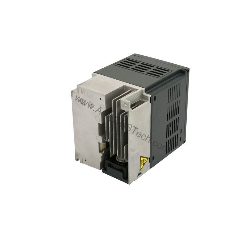 Figure 2: Technical layout and connection details for the Schneider ATV312HU15N4 industrial automation component.