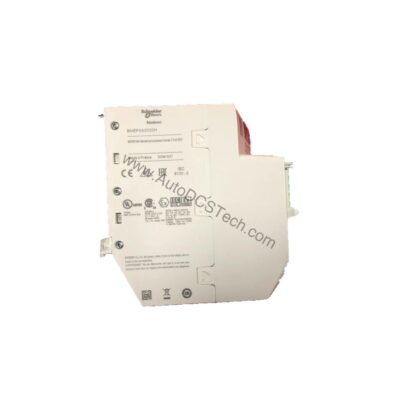 Figure 1: Front view of the Schneider BMEP582020H industrial automation component showing its physical design and enclosure.