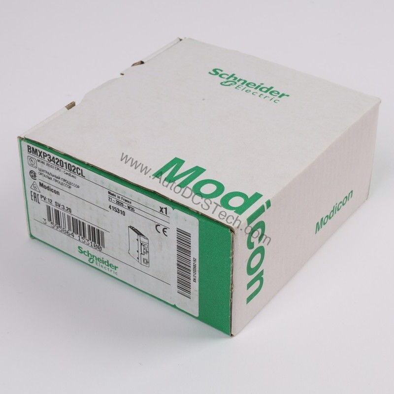 Schneider BMXP3420102CL Modicon M340 Processor Module for Cost-Efficient Control