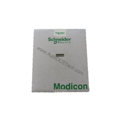 Figure 1: Front view of the Schneider BMXRMS008MPF industrial automation component showing its physical design and enclosure.