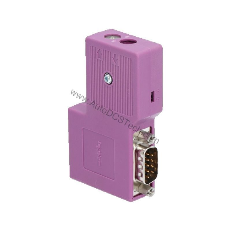 Schneider TSXCANKCDF90TP CANopen SUB-D9 Connector with Line Terminator, IP20