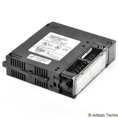 Figure 1: Front view of the GE IC693ALG390 industrial automation component showing its physical design and enclosure.