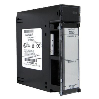 Figure 1: Front view of the GE IC693ALG391 industrial automation component showing its physical design and enclosure.