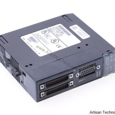 Figure 1: Front view of the GE IC693APU302 industrial automation component showing its physical design and enclosure.
