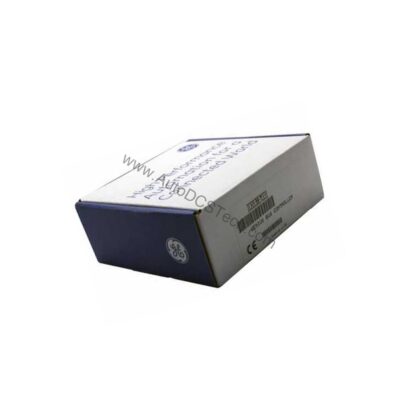 Figure 1: Front view of the GE IC693BEM335 industrial automation component showing its physical design and enclosure.
