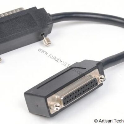 Figure 1: Front view of the GE IC693CBL312 industrial automation component showing its physical design and enclosure.