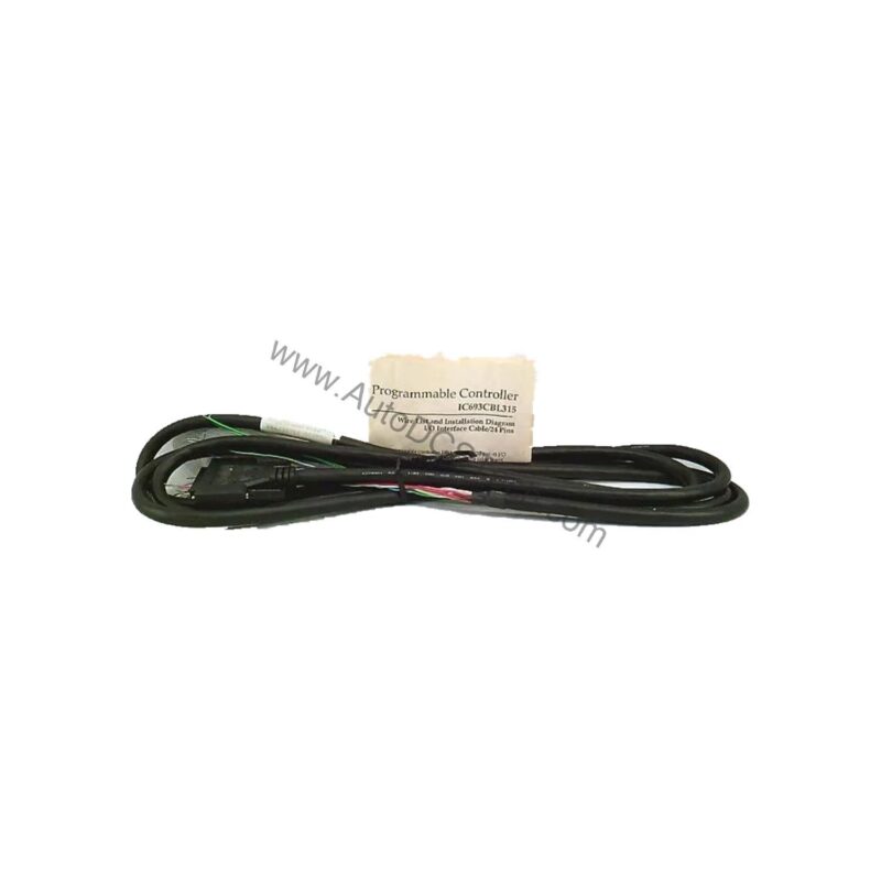 GE Fanuc IC693CBL315 I/O Interface Cable for Series 90-30