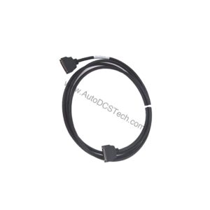 GE Fanuc IC693CBL333 0.5m Dual 24-Pin Right-Angle Connector Cable - IC693CBL333