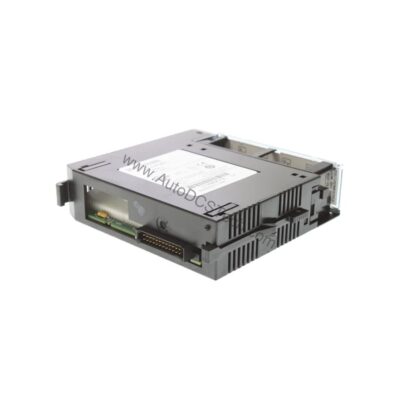Figure 1: Front view of the GE IC693CMM302 industrial automation component showing its physical design and enclosure.