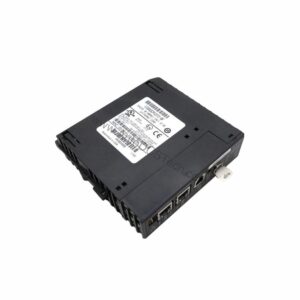 Figure 1: Front view of the GE IC693CPU370 industrial automation component showing its physical design and enclosure.