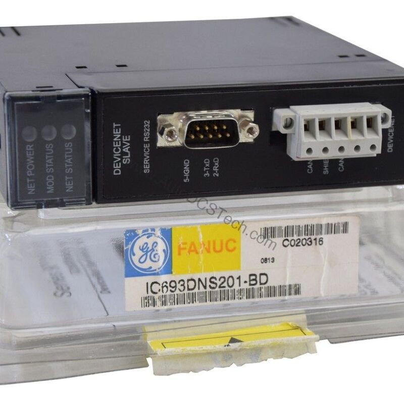 GE Fanuc IC693DNS201 DeviceNet Slave Module for Series 90-30 and PACSystems RX3i