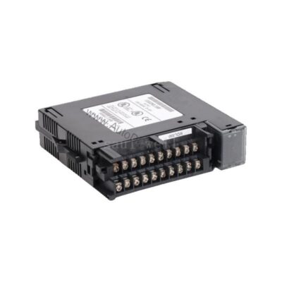 Figure 1: Front view of the GE IC693MDL640 industrial automation component showing its physical design and enclosure.