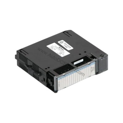 Figure 1: Front view of the GE IC693MDL641 industrial automation component showing its physical design and enclosure.