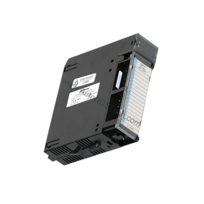 Figure 2: Technical layout and connection details for the GE IC693MDL641 industrial automation component.