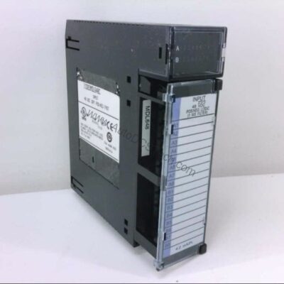 Figure 1: Front view of the GE IC693MDL648 industrial automation component showing its physical design and enclosure.