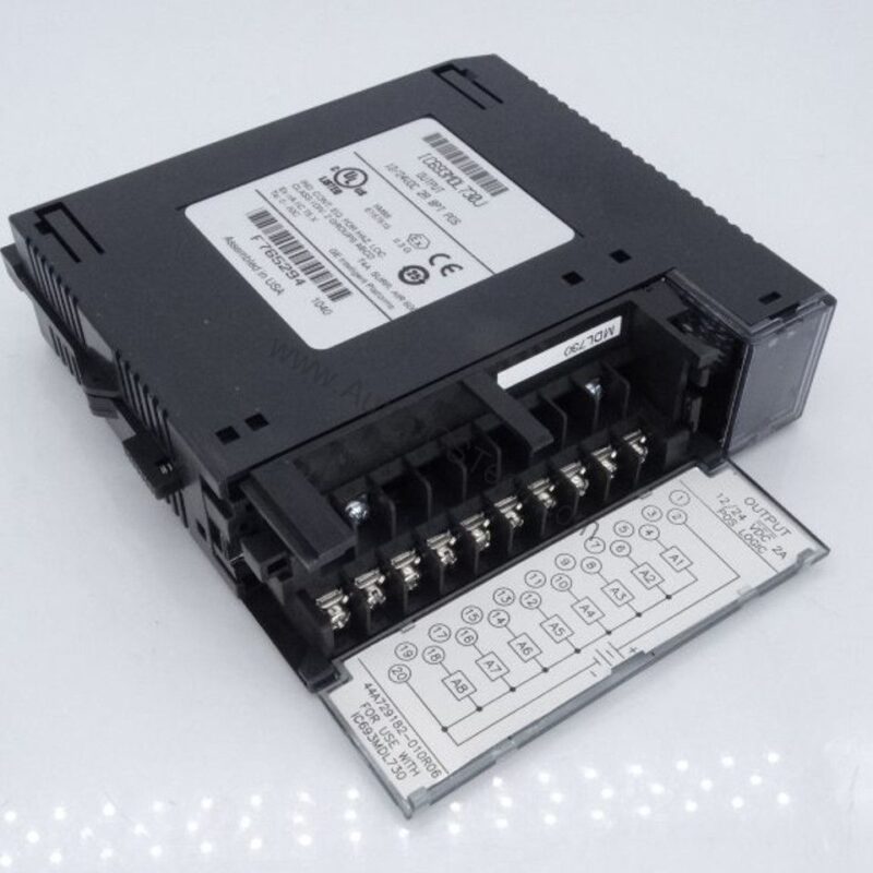 GE IC693MDL730 Series 90-30 12/24 VDC Positive Logic Output Module