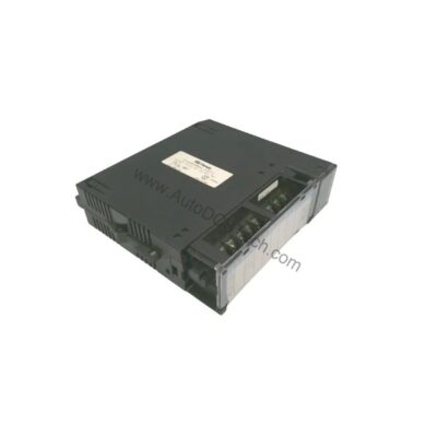 Figure 1: Front view of the GE IC693MDL731 industrial automation component showing its physical design and enclosure.