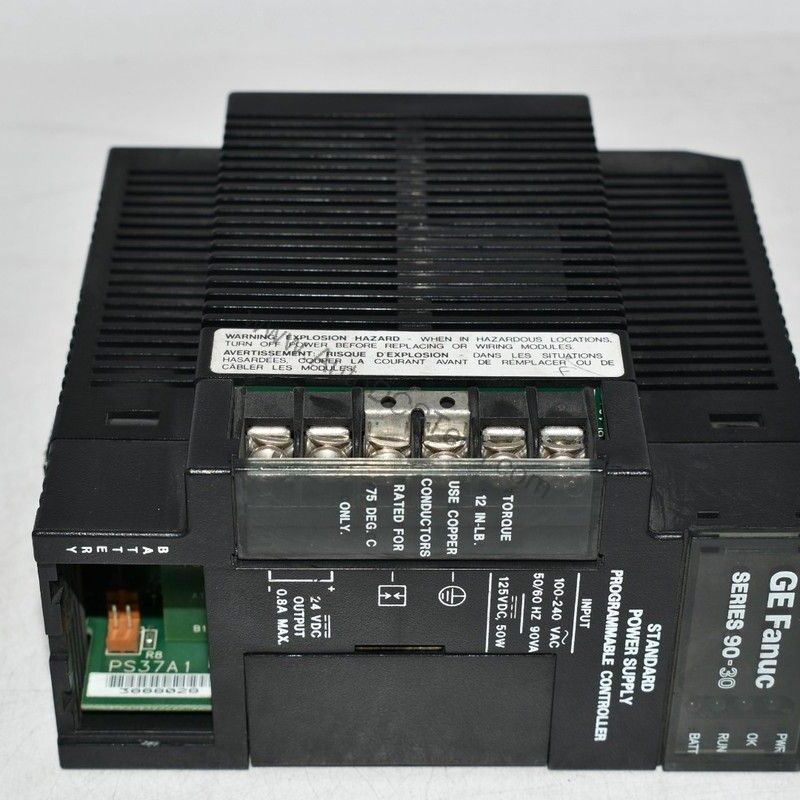 GE Fanuc IC693PWR325 Series 90-30 30W DC Power Supply Module